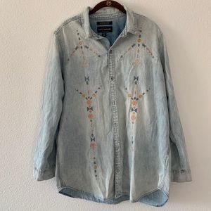 Lucky Brand Jean Shirt/jacket!